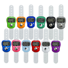 Electronic Finger Counter, Pack Resettable botton 5-Digit LCD Electronic