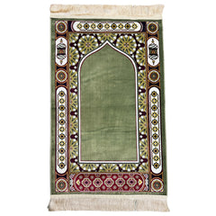 Islamic Prayer Rug/Janamaz – Soft Velvet Prayer Ma 70x110 cm