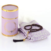 Luxury Muslim Prayer Rug Gift Set – Sajadah Janamaz with Elegant Cylinder Gift Box