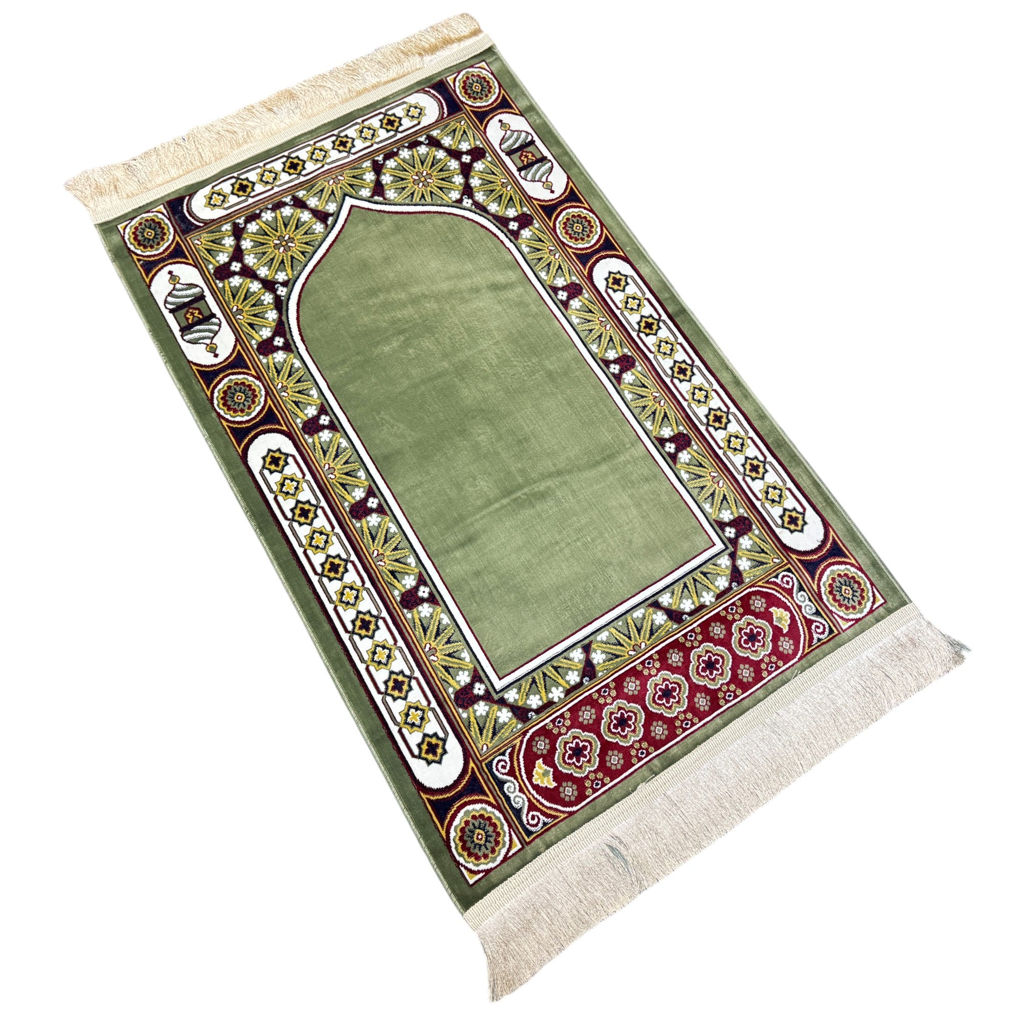 Islamic Prayer Rug/Janamaz – Soft Velvet Prayer Ma 70x110 cm