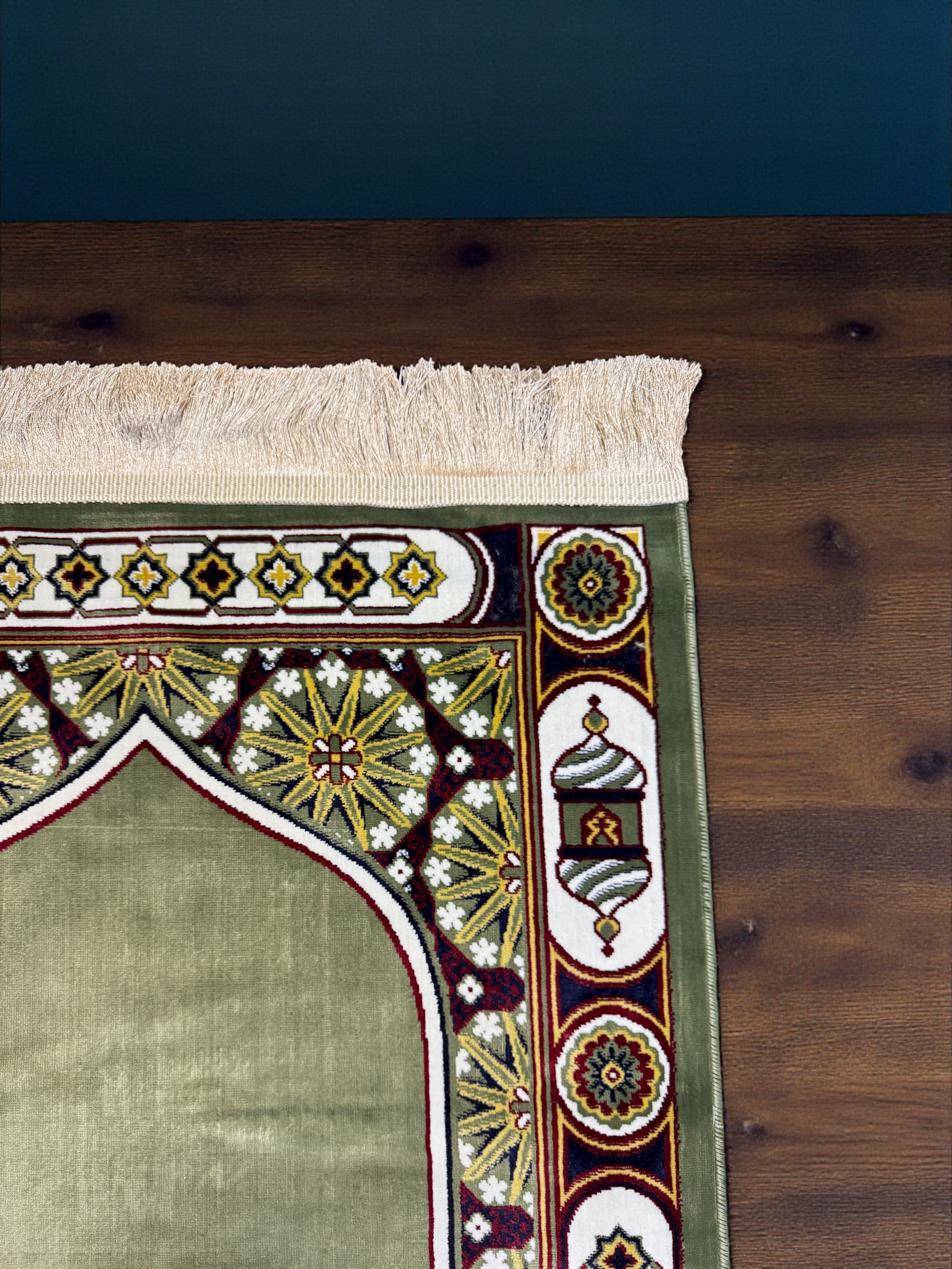 Islamic Prayer Rug/Janamaz – Soft Velvet Prayer Ma 70x110 cm